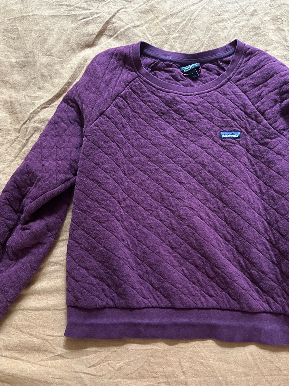 Patagonia Quilted Maroon Pullover